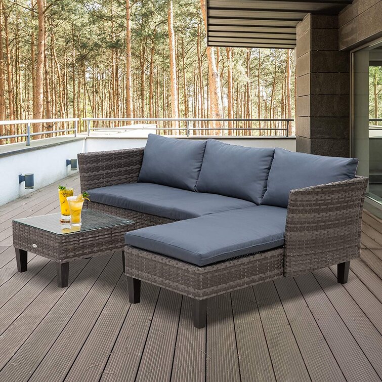 Wayfair outdoor deals sofa